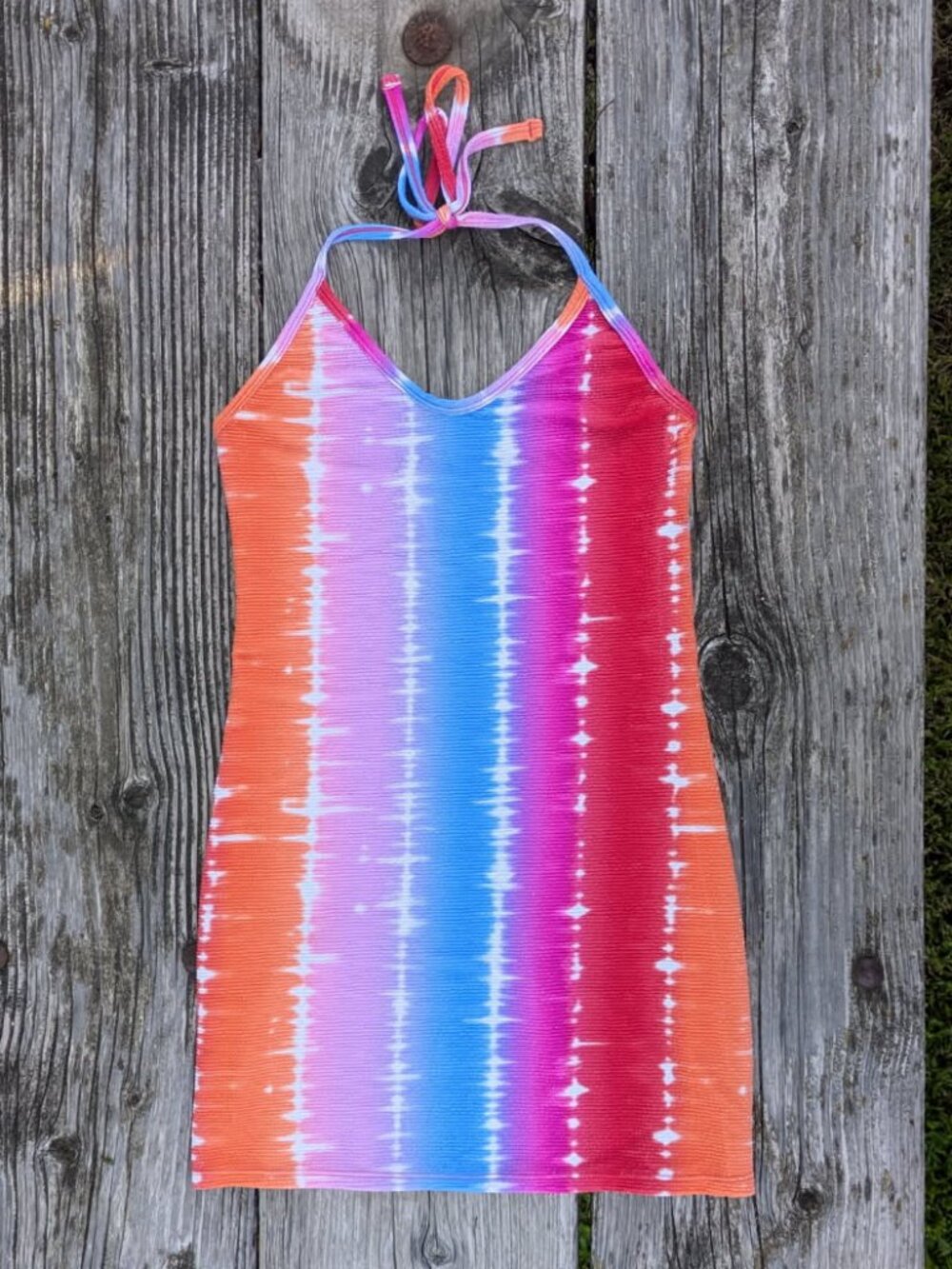 Hurley Beach Cover Up Rainbow Ombre